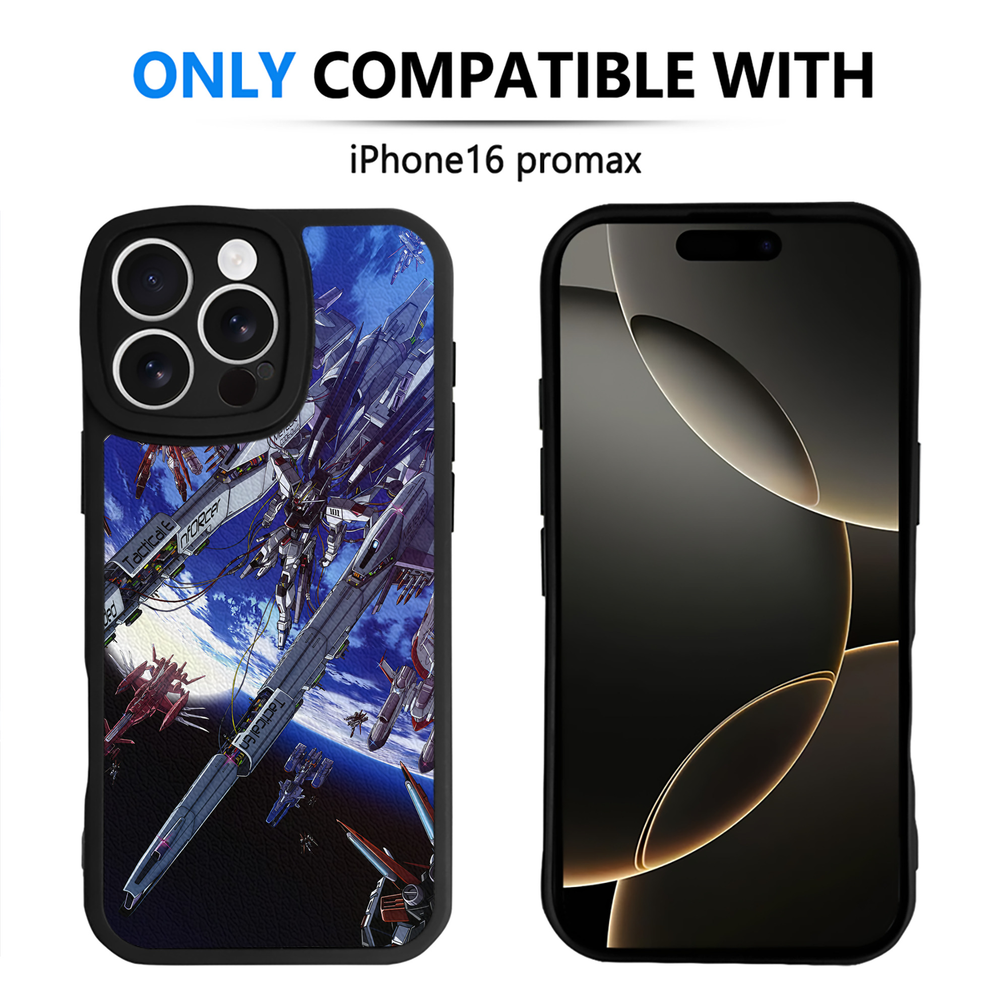 （画像用） 機動戦士ガンダム Mobile Suit Gundam 【iPhone 16シリーズ対応】シリコンスマホケース（レザー調） 材質：シリコン